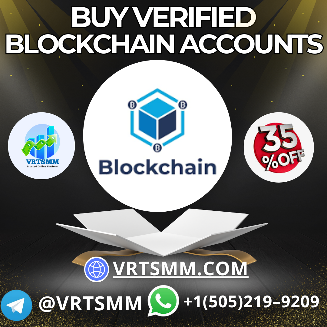 Buy Verified Blockchain Accounts